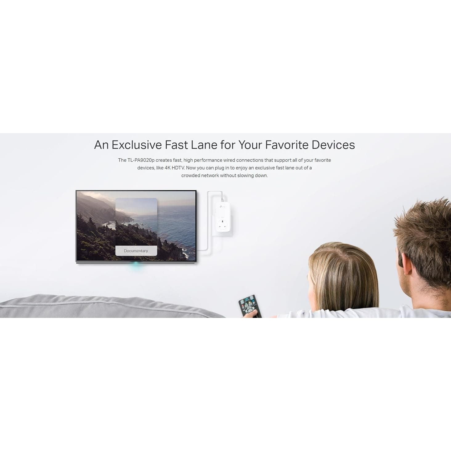 Buy TP-Link,TP-Link AV2000 2-port Gigabit Passthrough Powerline Starter Kit (TL-PA9020P KIT) - Gadcet UK | UK | London | Scotland | Wales| Ireland | Near Me | Cheap | Pay In 3 | Desktop