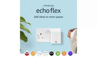 Buy Amazon,Amazon Echo Flex Plug-in Smart Speaker with Alexa - Gadcet.com | UK | London | Scotland | Wales| Ireland | Near Me | Cheap | Pay In 3 | Home Automation Kits