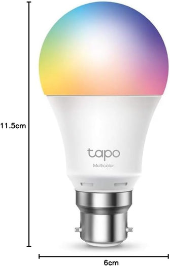Buy Tapo,Tapo L535B Matter Smart Bulb B22 – 8.6W, 1055 lm, Dimmable & Tunable, Energy Monitoring, Works with Apple HomeKit, Alexa & Google - Gadcet UK | UK | London | Scotland | Wales| Near Me | Cheap | Pay In 3 | LED Light Bulbs