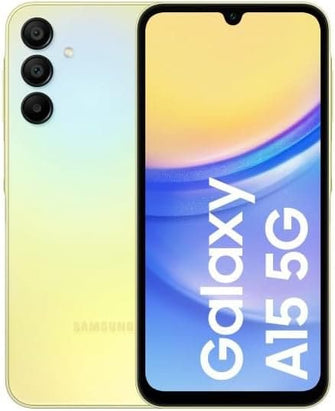 Buy Samsung,Samsung Galaxy A15 5G, 6GB, 128GB, Dual Sim, Yellow, Unlocked - Gadcet UK | UK | London | Scotland | Wales| Near Me | Cheap | Pay In 3 | Unlocked Mobile Phone