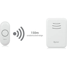 Buy Byron,Byron Wireless Doorbell Set Twin Pack - Portable & Plug-In, 150m Range, 16 Melodies, White - Gadcet UK | UK | London | Scotland | Wales| Near Me | Cheap | Pay In 3 | Electronics