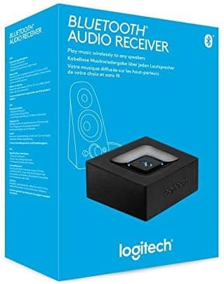Buy Logitech,Logitech Wireless Bluetooth Audio Receiver 3.5mm Audio and RCA Outputs to Speakers , UK Plug - Black/Blue - Gadcet UK | UK | London | Scotland | Wales| Ireland | Near Me | Cheap | Pay In 3 | Wireless Routers