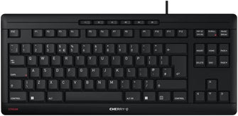 Buy Cherry,Cherry Stream TKL USB Wired Keyboard UK Black JK-8600GB-2 - Gadcet.com | UK | London | Scotland | Wales| Ireland | Near Me | Cheap | Pay In 3 | Computer Accessories