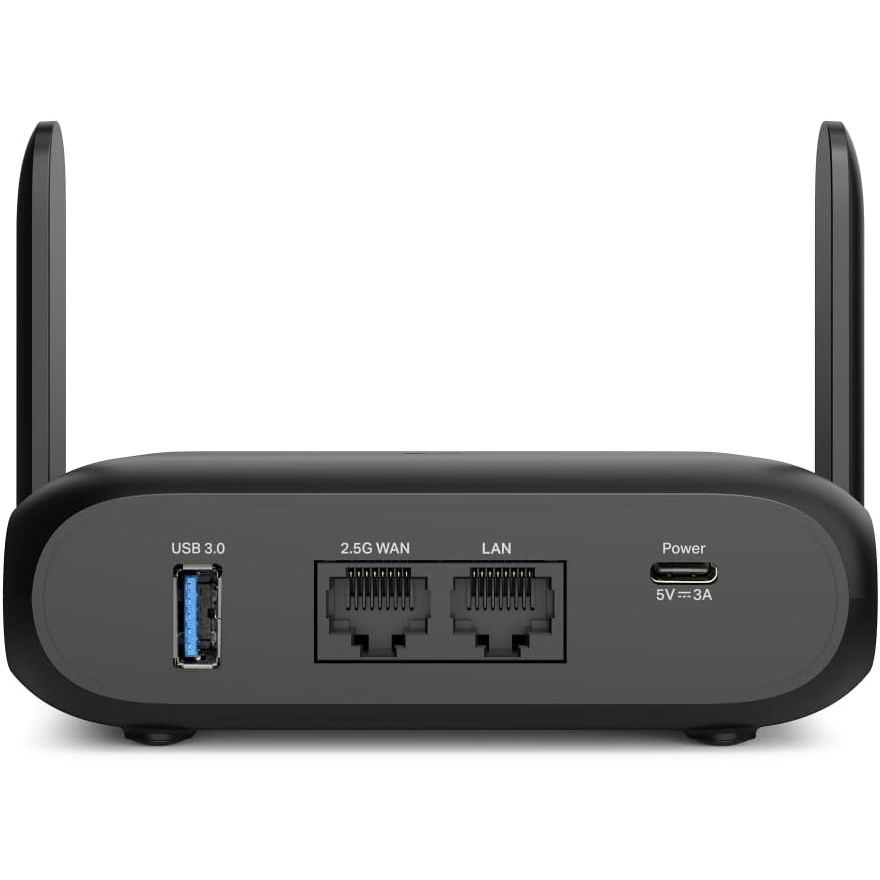 Buy TP-Link,TP-Link TL-WR3602BE BE3600Mbps Wi-Fi 7 Travel Router, USB 3.0 and 2.5 Multi-Gig WAN Ports, Portable WiFi Router, VPN Client or Server, Hotspot, Access Point, USB Tethering - Gadcet UK | UK | London | Scotland | Wales| Near Me | Cheap | Pay In 3 | Wireless Routers