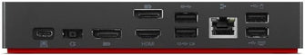 Buy Lenovo,Lenovo ThinkPad Universal USB-C Dock - Mobile Option, UK, Black - Gadcet UK | UK | London | Scotland | Wales| Near Me | Cheap | Pay In 3 | Laptop Docking Stations