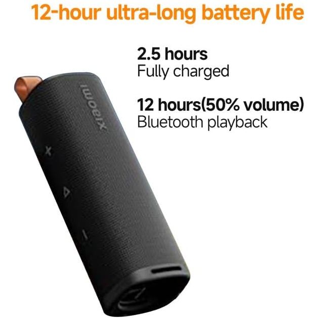 Buy Xiaomi,Xiaomi Portable Bluetooth Speaker (30W) – True Wireless Stereo, Bluetooth 5.4, IP68 Waterproof, Long Playback Time – Black - Gadcet UK | UK | London | Scotland | Wales| Near Me | Cheap | Pay In 3 | Speakers