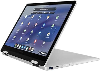 Buy Samsung,Samsung Galaxy Chromebook 2(XE525QEA-KB1UK) - 12.4 Inch - 128GB SSD - 4GB RAM - ‎Intel ‎Celeron N4500 - Sliver - Gadcet UK | UK | London | Scotland | Wales| Ireland | Near Me | Cheap | Pay In 3 | Laptops