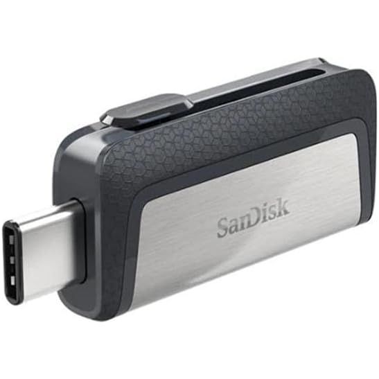 Buy SanDisk,SanDisk Ultra 64 GB Dual Type-C USB 3.0 Flash Drive, Silver - Gadcet UK | UK | London | Scotland | Wales| Near Me | Cheap | Pay In 3 | USB Flash Drives