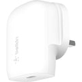 Buy Belkin,Belkin 30W USB C wall charger with PPS, Power Delivery, USB-IF certified PD 3.0, fast charger plug for iPhone 15, Plus, Pro, Pro Max, Samsung Galaxy S23, iPad, AirPods, MacBook, Google Pixel and More - Gadcet UK | UK | London | Scotland | Wales| Near Me | Cheap | Pay In 3 | Power Adapters & Chargers