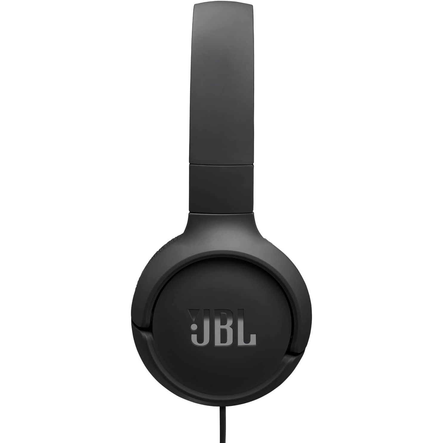 JBL Tune 520 C Comfort Fit Wired On Ear Headphones with Microphone, Pure Bass Sound, EQ Presets, USB-C Connectivity, Foldable Design and Tangle-Free Cable, Black