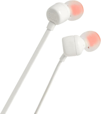 Buy JBL,JBL T110 Wired In-Ear Headphones with JBL Pure Bass Sound and Microphone - White - Gadcet UK | UK | London | Scotland | Wales| Ireland | Near Me | Cheap | Pay In 3 | Headphones