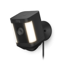 Ring,Ring Spotlight Cam Plus Plug-In by Amazon| Outdoor Security Camera 1080p HD Video, Two-Way Talk, Night Vision, LED Spotlights, Siren, alternative to CCTV system, 30-day free trial of Ring Protect - Gadcet.com