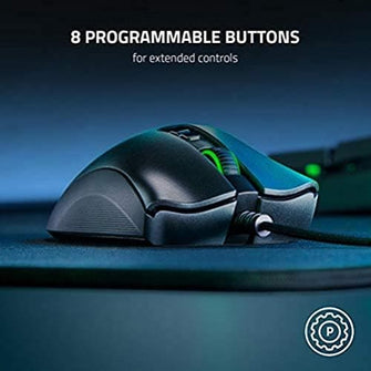 Buy Razer,RAZER DeathAdder V2 - Wired USB Gaming Mouse with Ergonomic Comfort, Optical Switches, Optical Focus + 20K Sensor, Speedflex Cable, Built-in Memory, Programmable - Gadcet UK | UK | London | Scotland | Wales| Near Me | Cheap | Pay In 3 | Mouse