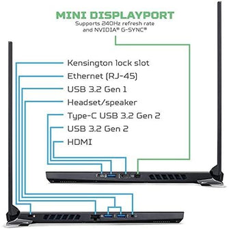 Acer Predator Helios 300 Gaming Laptop (PH315-53-71HN) – i7-10750H, RTX 3060, 15.6" 144Hz, 16GB RAM, 512GB SSD