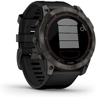 Buy Garmin,Garmin Fenix 7X Silicone Strap multisport Smart Watch - Black - Gadcet.com | UK | London | Scotland | Wales| Ireland | Near Me | Cheap | Pay In 3 | smart watch