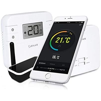 Buy Universal Electronics Limited,Salus RT310iSR Wireless Thermostat - White - Gadcet UK | UK | London | Scotland | Wales| Near Me | Cheap | Pay In 3 | Thermostats