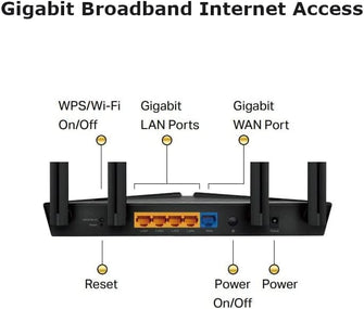TP-Link,TP-Link Next-Gen Wi-Fi 6 AX1500 Mbps Gigabit Dual Band Wireless Cable Router, OneMesh Supported, Triple-Core CPU, Ideal for Gaming Xbox/PS4/Steam and 4K, Compatible with Alexa (Archer AX10) - Gadcet.com