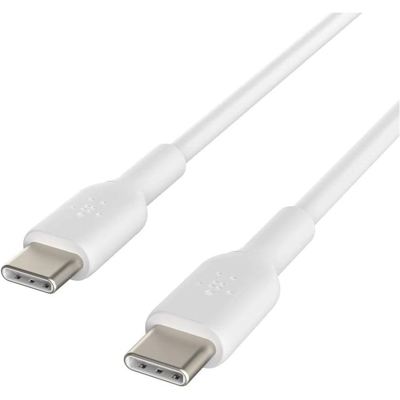Buy Belkin,Belkin BoostCharge USB-C to USB-C fast charger cable, USB type C charger cable fast charging for iPhone 15, Samsung Galaxy S24, Google Pixel, iPad, MacBook, Nintendo Switch and more - 1m, 2pack, White - Gadcet UK | UK | London | Scotland | Wales| Near Me | Cheap | Pay In 3 | Electronics Accessories