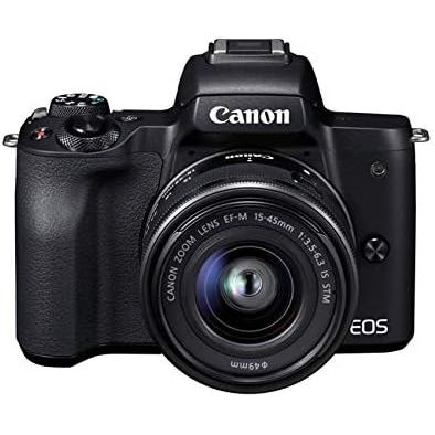 Canon EOS M50 4K Vlogger Kit Bundle – 24.1MP Mirrorless Camera, 15-45mm Lens, RØDE Mic & GorillaPod