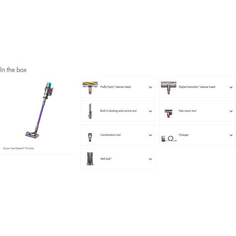 Dyson Gen5detect Cordless Vacuum Cleaner – Iron/Purple