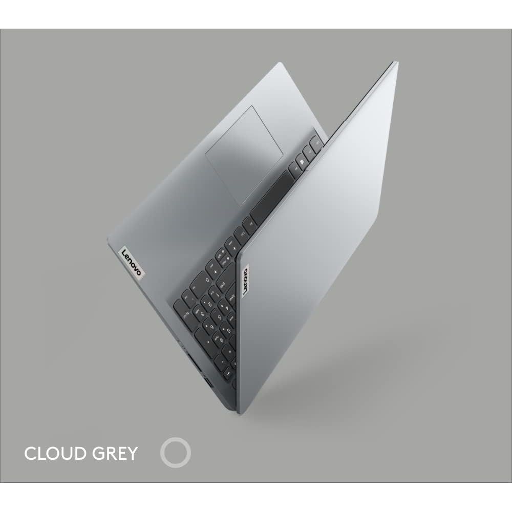 Lenovo IdeaPad 1 15IGL7 15.6” Laptop – Intel Celeron N4020, 4GB RAM, 128GB SSD, Windows 11 – Cloud Grey