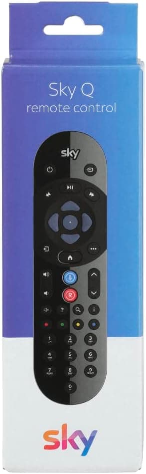 Buy Sky Q,Original SKY Q Voice Remote Control - Compatible with Sky Q 1TB or 2TB box plus the Sky Q Mini box - Official Sky Branded Retail Packaging - black - SKY135 - Gadcet UK | UK | London | Scotland | Wales| Ireland | Near Me | Cheap | Pay In 3 | Electronics
