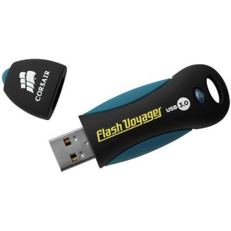 Buy Corsair,Corsair 64GB USB 3.0 High-Speed Flash Drive – Black & Blue - Gadcet UK | UK | London | Scotland | Wales| Near Me | Cheap | Pay In 3 | USB Flash Drives