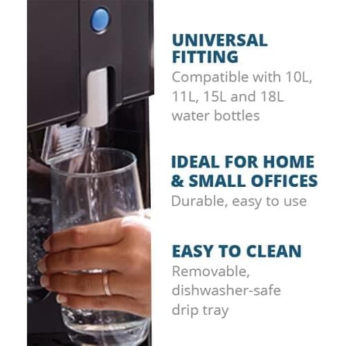 Buy Primo,Primo Water Cooler - 3L Bottle-Fed Deluxe Ambient and Cold Water Dispenser - Gadcet UK | UK | London | Scotland | Wales| Ireland | Near Me | Cheap | Pay In 3 | Household Supplies