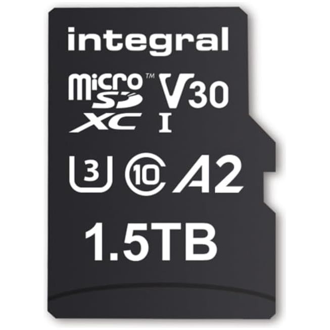 Buy Integral,Integral UltimaPro Premium 1.5TB microSD Card - 100MB/s Read, 50MB/s Write, 4K Video, SDXC V30 C10 U3 UHS-I A2 - Gadcet UK | UK | London | Scotland | Wales| Near Me | Cheap | Pay In 3 | Flash Memory Cards
