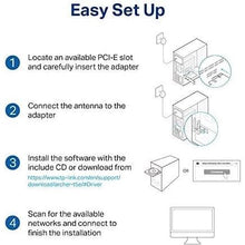 Buy TP-Link,TP-LINK Ac1200 Dual Band Wi-Fi  Bluetooth 4.2 Pci Express Adapter - Black - Gadcet UK | UK | London | Scotland | Wales| Ireland | Near Me | Cheap | Pay In 3 | Network Cards & Adapters