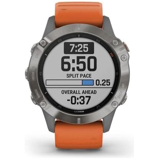 Buy Garmin,Garmin Fenix 6 Sapphire Multisport GPS Watch - Titanium - Gadcet UK | UK | London | Scotland | Wales| Ireland | Near Me | Cheap | Pay In 3 | Watches