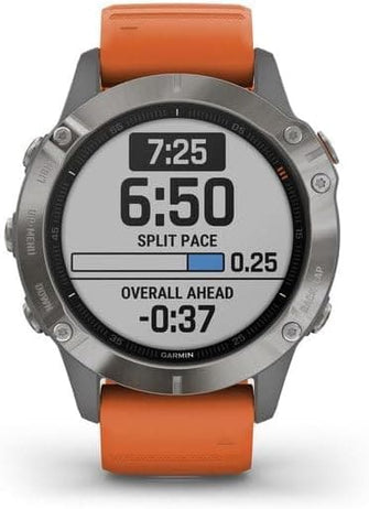 Buy Garmin,Garmin Fenix 6 Sapphire Multisport GPS Watch - Titanium - Gadcet UK | UK | London | Scotland | Wales| Ireland | Near Me | Cheap | Pay In 3 | Watches