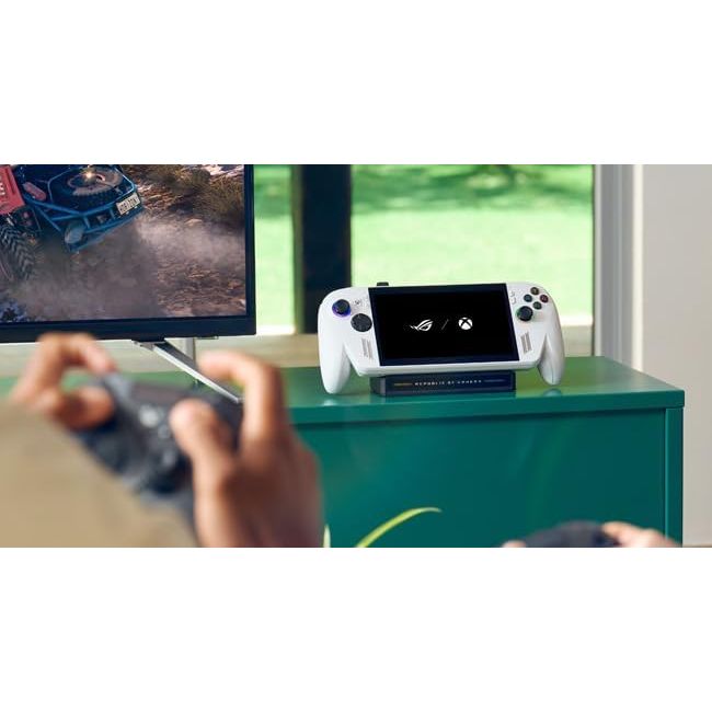 ASUS ROG Xbox Ally 7” Handheld Gaming Console – AMD Ryzen Z2 A, 16GB RAM, 512GB SSD, 120Hz Full HD Touchscreen, Windows 11