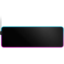Buy SteelSeries,SteelSeries QcK Prism Cloth Gaming Mouse Pad - 2-zone RGB Illumination - Real-time Event Lighting - Optimized For Gaming Sensors - Size XL (900 x 300 x 2mm) - Black + RGB - Gadcet UK | UK | London | Scotland | Wales| Near Me | Cheap | Pay In 3 | Mouse Pads