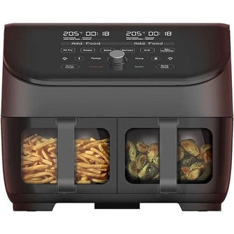 Buy Instant,Instant Vortex Clear Cook 7.6L Dual Air Fryer - Black - Gadcet UK | UK | London | Scotland | Wales| Near Me | Cheap | Pay In 3 | Small Kitchen Appliances