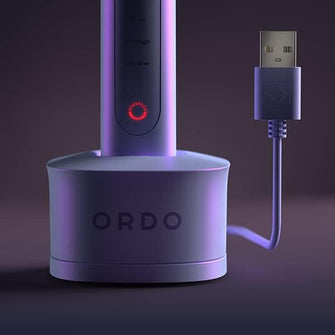 Ordo Sonic+ Electric Toothbrush – 4 Modes, Rechargeable, 4-Week Battery, Pearl Violet