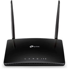 TP-Link AC750 Dual Band 4G LTE Router, SIM Slot Unlocked, WAN/LAN port, Removable Wi-Fi Antennas, Compatible with FDD-LTE and TDD-LTE, No Configuration Required, UK Plug, Black (Archer MR200) - 1