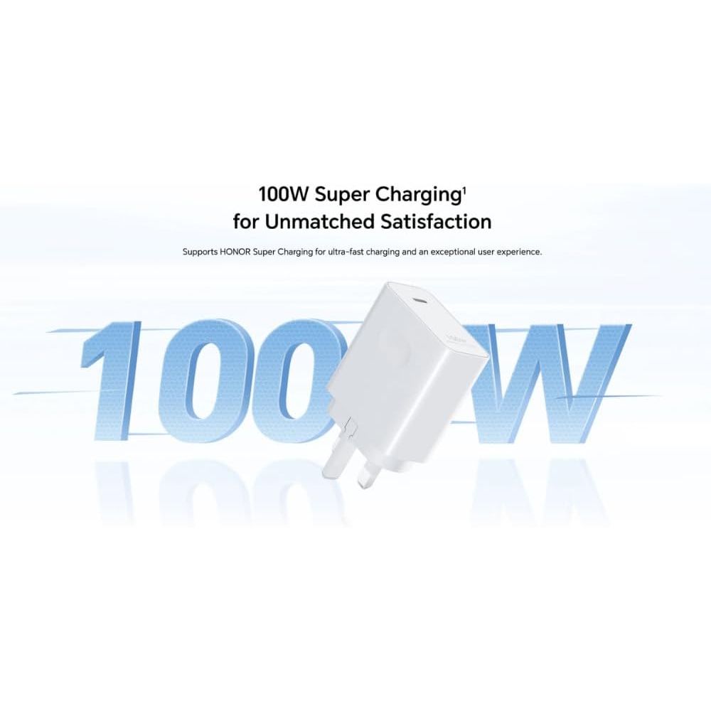 Buy HONOR,HONOR SuperCharge GaN Power Adapter – White (100W Max USB-C Fast Charger) - Gadcet UK | UK | London | Scotland | Wales| Near Me | Cheap | Pay In 3 | Power Adapters & Chargers