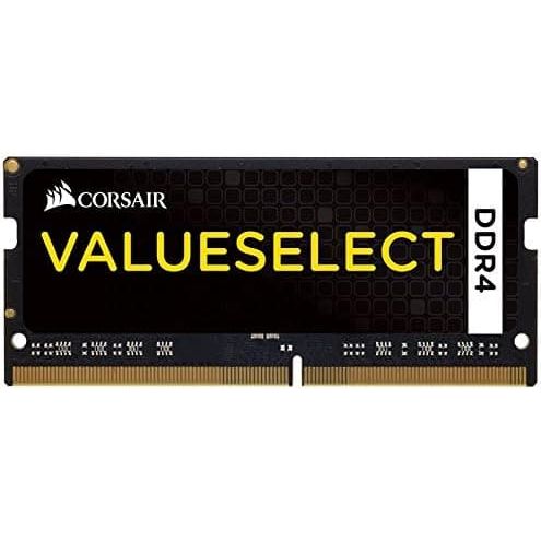 Buy Corsair,Corsair Value Select SODIMM 16GB (2x8GB) DDR4 2133MHz C15 Memory for Laptop/Notebooks - Black - Gadcet UK | UK | London | Scotland | Wales| Ireland | Near Me | Cheap | Pay In 3 | Computer Components
