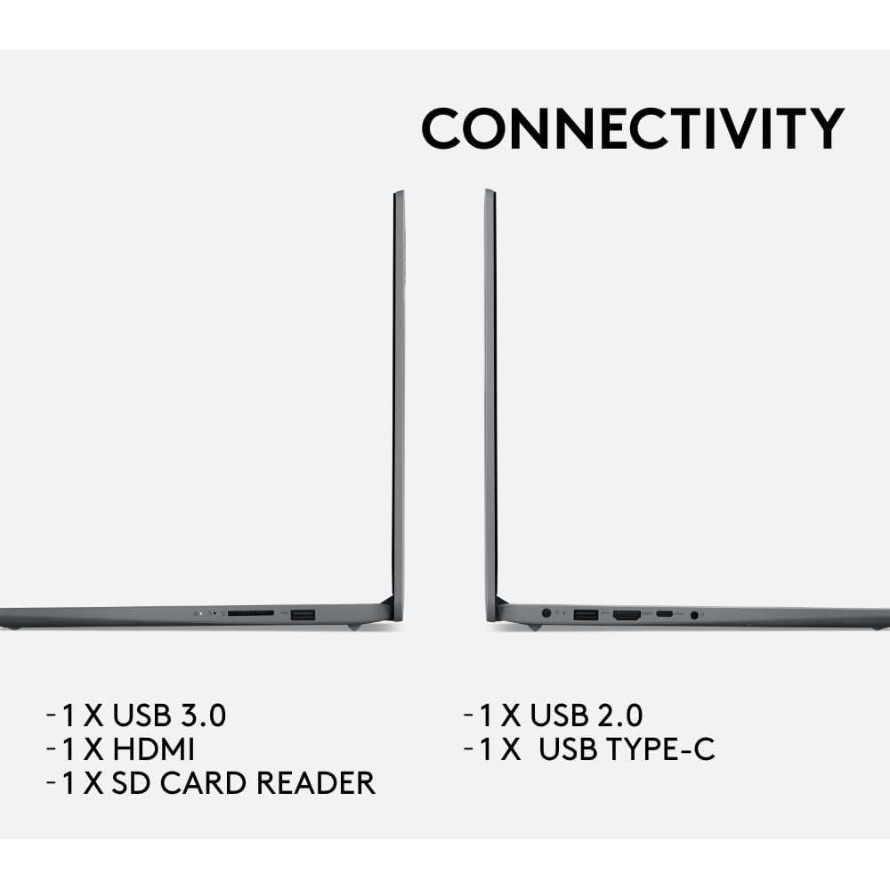Lenovo IdeaPad 1 15IGL7 15.6” Laptop – Intel Celeron N4020, 4GB RAM, 128GB SSD, Windows 11 – Cloud Grey
