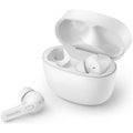 Buy Philips,PHILIPS TAT2206WT/00 Earbuds - Bluetooth, Splash & Sweat Resistant, Up to 18 Hrs Playtime, Built-in Mic, Soft Silicone Tips in 3 Sizes, Comfort Fit, White - Gadcet UK | UK | London | Scotland | Wales| Near Me | Cheap | Pay In 3 | Headphones & Headsets
