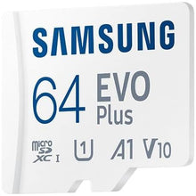 Buy SAMSUNG,Samsung EVO Plus 64GB 4K Ready MicroSDXC Card UHS-I U1 with SD Adapter - Gadcet UK | UK | London | Scotland | Wales| Near Me | Cheap | Pay In 3 | Flash Memory Cards