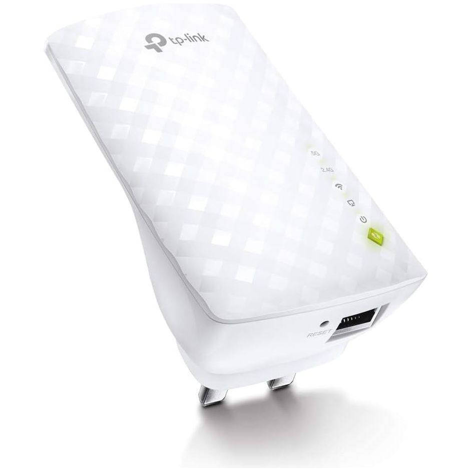 Buy TP-Link,TP-Link WiFi Extender Booster, Dual Band AC750 Mbps WiFi Range Extender Repeater, Internet Booster with Ethernet Port, Ultraxtend Coverage App Control Easy Setup, UK Plug (RE220) - Gadcet UK | UK | London | Scotland | Wales| Near Me | Cheap | Pay In 3 | Network Cards & Adapters