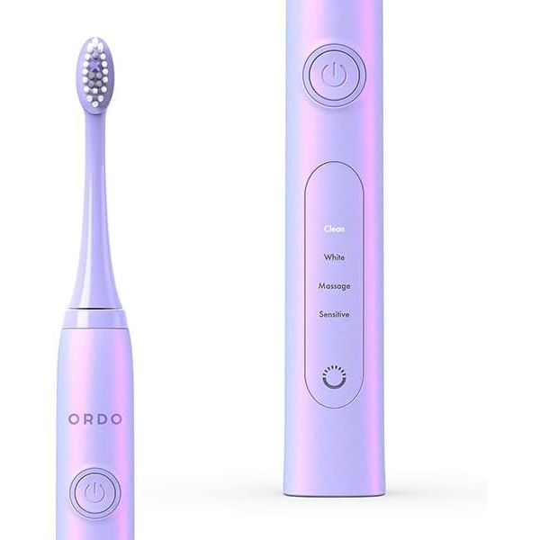 Buy Ordo,Ordo Sonic+ Electric Toothbrush – 4 Modes, Rechargeable, 4-Week Battery, Pearl Violet - Gadcet UK | UK | London | Scotland | Wales| Near Me | Cheap | Pay In 3 | Electric Toothbrushes