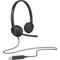 Buy Logitech,Logitech H340 USB Wired Headset with Noise-Cancelling Microphone, Stereo Sound - PC/Mac/Laptop, Black - Gadcet UK | UK | London | Scotland | Wales| Near Me | Cheap | Pay In 3 | Headphones & Headsets