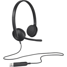 Buy Logitech,Logitech H340 USB Wired Headset with Noise-Cancelling Microphone, Stereo Sound - PC/Mac/Laptop, Black - Gadcet UK | UK | London | Scotland | Wales| Near Me | Cheap | Pay In 3 | Headphones & Headsets