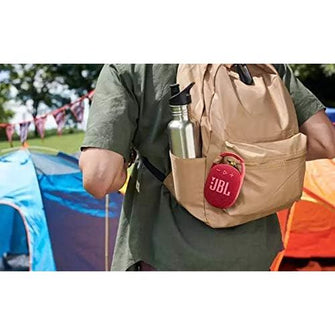 JBL Clip 4 Bluetooth Speaker – Orange | IP67 Waterproof, USB-C, Portable (2021 Model)