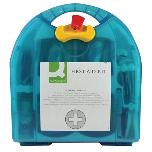 Buy Q-Connect,Q-Connect KF00576 20 Person Wall-Mountable First Aid Kit - Gadcet UK | UK | London | Scotland | Wales| Near Me | Cheap | Pay In 3 | First Aid Kits