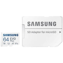 Buy SAMSUNG,Samsung EVO Plus 64GB 4K Ready MicroSDXC Card UHS-I U1 with SD Adapter - Gadcet UK | UK | London | Scotland | Wales| Near Me | Cheap | Pay In 3 | Flash Memory Cards