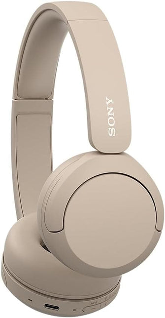 Buy Sony,Sony WH-CH520 Wireless Bluetooth Headphones - up to 50 Hours Battery Life with Quick Charge, On-ear style - Beige - Gadcet UK | UK | London | Scotland | Wales| Near Me | Cheap | Pay In 3 | Headphones & Headsets